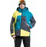 bunda MEATFLY Shader HB BLUE/LIME velikost oblečení S