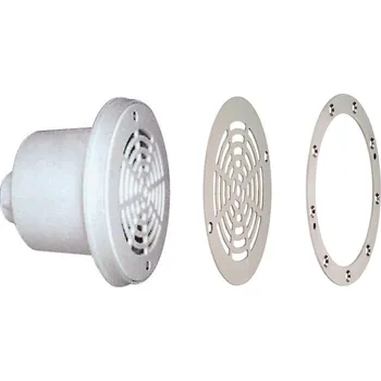 VÁGNER POOL Podlahová výpust Hayward včetně nerezové mřížky a příruby vp-483256