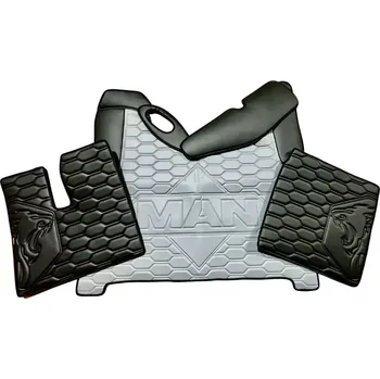 Ochranný autopotah Podlaha MAN TGX 2022- černo, šedá