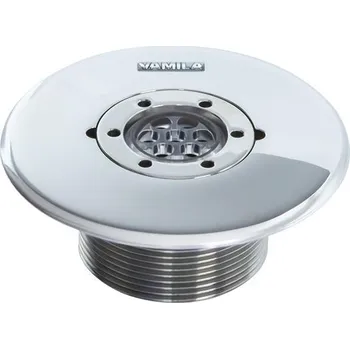 Vtoková tryska VAMILA nerez s transparentní kuličkou 7 x 6,5 mm - zapuštěná vp-3077655