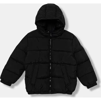 Dětská bunda United Colors of Benetton 2WU0CN06N.G.seasonal černá 99X, vel. 130