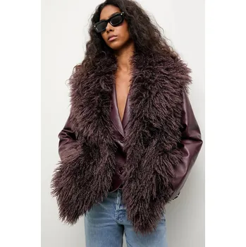 Pánská vesta Vesta Answear.LAB 8760.fh hnědá 89X, vel. M