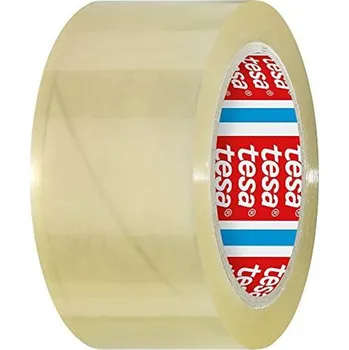 Lepicí páska TESA Lepicí páska hotmelt TRANSPARENT 48mm x 66m