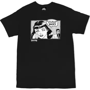 Pánské tričko Pánské tričko THRASHER - "Boyfriend" Barva: Černá, Velikost: XL