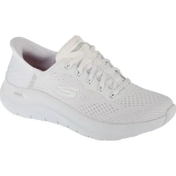 Dámská móda Bílé dámské sportovní tenisky Skechers Slip-Ins: Arch Fit 2.0 - Easy Chic 150066-WHT Velikost: 38