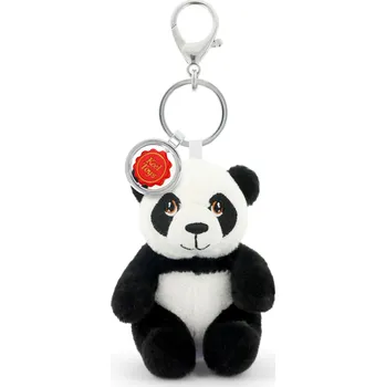 plyšák Keeleco Přívěsek na Tašku Panda 12 cm
