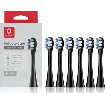 Náhradní hlavice k elektrickému kartáčku Oclean P3K8 Black náhradní hlavice pro děti 6 ks