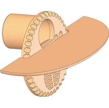 Pokorný Česnový uzávěr s letákem žlutý slouží k uzavírání průlezu včel a matky