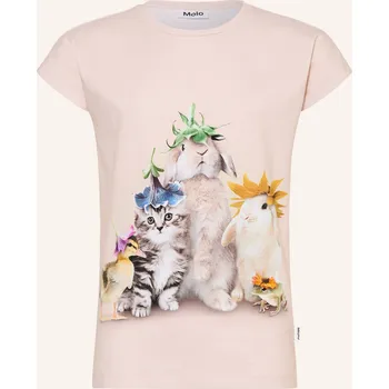 Dámské tričko Molo Dívčí Tričko, světle růžová / zelená / modrá, 128