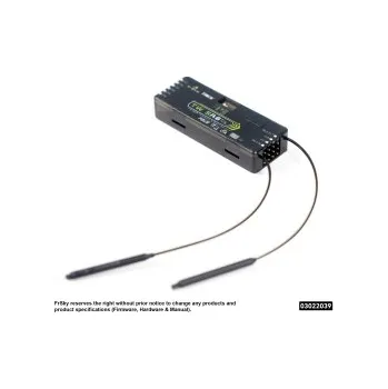 RC vybavení FrSky TW SR8