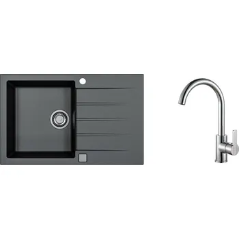 Kuchyňský dřez Alveus SET CADIT 20-91 + baterie Tonia chrom + 5 % sleva v košíku s kódem SLEVA5