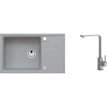 Granitový dřez Alveus SET Intermezzo 130/81 + baterie AFRA 81 + 5 % sleva v košíku s kódem SLEVA5