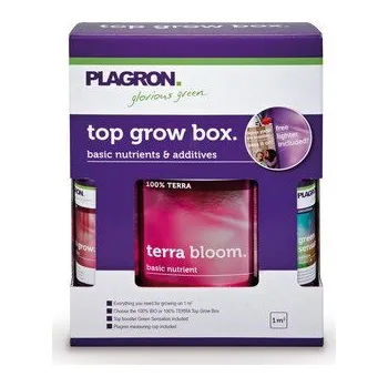 Hnojivo PLAGRON Top Grow Box Terra, sada hnojiv a doplňků│praktické balení oblíbených hnojiv a doplňků