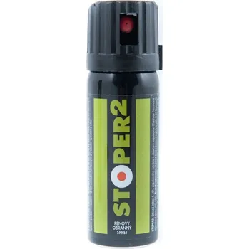 Sebeobrana Obranný plyn STOPER2 pěna 50ml