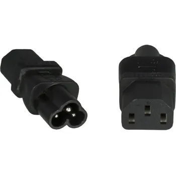 Napájecí kabel PremiumCord Adaptér IEC C13 F - IEC C6 M, 230V