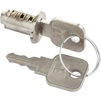 Vložka do dveří HETTICH PRESTIGE 2000 vnitřní cylindrická vložka Z23 ( 9078862 ) 18mm uzávěra 18001, lesk