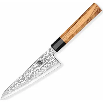 Kuchyňské náčiní Nůž vykosťovací Honesuki Boning 150 mm Dellinger Buffalo Olive Octagon