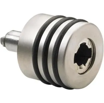 Nábytkové kování HETTICH PRESTIGE 2000 cylindr. otočná úchytka typ 471 N, pravá, o33, matná