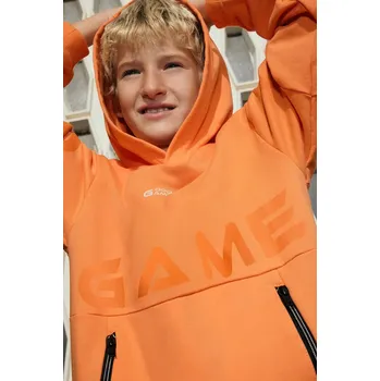 Chlapecká mikina Dětská mikina Mayoral 6411.7D.Junior.PPY2 oranžová 23X, vel. 128