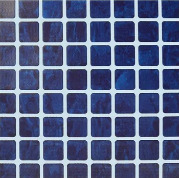VÁGNER POOL Fólie pro vyvařování bazénů - AVfol Relief - 3D Mozaika Dark Blue; 1,65m šíře, 1,6mm, 20m role vp-98842165R