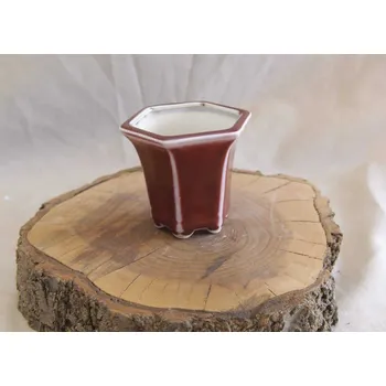 Květináč Yixing keramická miska10x10x9cm