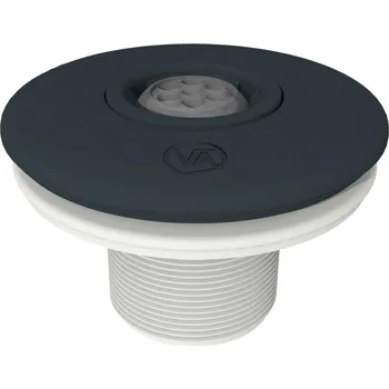 Tryskový set VA, s mosaznými zástřiky, pro fóliové bazény, připojení lepením 50 mm, tmavě šedá (RAL7016) vp-31VAPF35