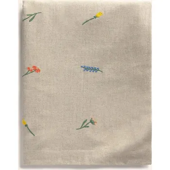 ubrus Ubrus ze lněné směsi Calma House Spring SPRING.200.CRU béžová 08X