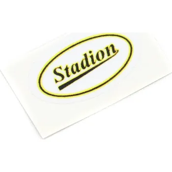 Polep vozidla Nálepka - Oválek na nádrž Stadion S11 - (nápis na nádrž Stadion)
