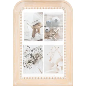 Rám na obraz Atmosphera Fotorámeček Elena, borovicový rám na 4 fotografie, 31 x 44 cm