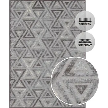 Koberec Kusový koberec RAGUSA 2503 75 Coffee/natural Rozměr: 68x110 cm