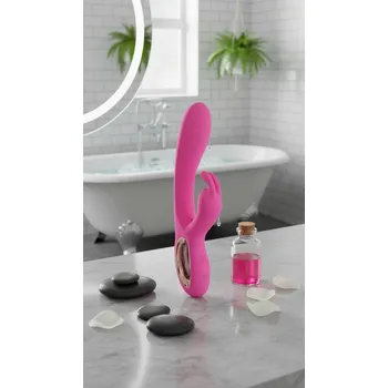 Výkonný Bunny Vibrátor s Dvojitou Vibrací a 10 Režimy