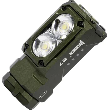 Wuben Army Green E7 1800lm 6500K zelená
