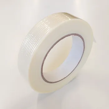 Lepicí páska CleverPack Lepicí pevná páska s podélnými vlákny 25mm x 50m