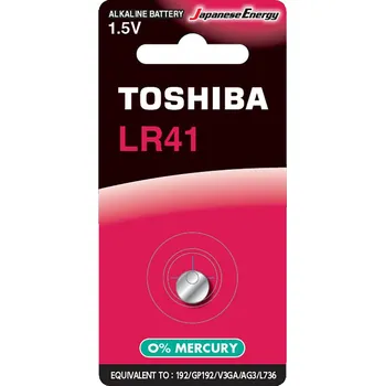 Baterie Alkaliczna Specjalistyczna TOSHIBA LR41 1,5V balení 1ks