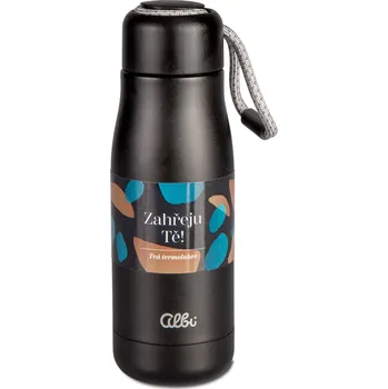 Školní batoh Elegantní termoláhev na pití - Černá