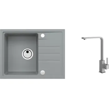 Granitový dřez Alveus SET Intermezzo 30 + baterie AFRA 81 + 5 % sleva v košíku s kódem SLEVA5
