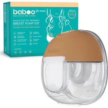 Baboo Electric Wearable Hands-free Breast Pump odsávačka mateřského mléka 1 ks