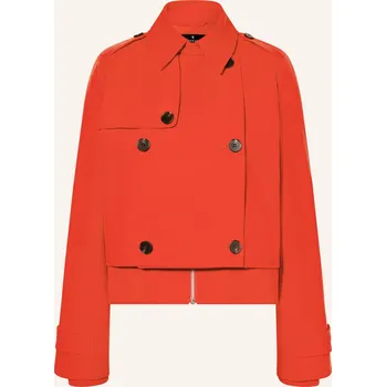 Dámský kabát Monari Trenchcoat S Lemováním, červená