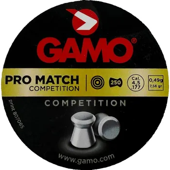 Diabolka Diabolky GAMO Pro Match cal.4,5mm 250ks