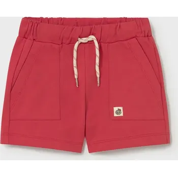 Chlapecké kraťasy Dětské bavlněné šortky Mayoral 1218.3E.Baby.PPY2 červená 33X, vel. 92