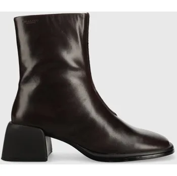 Dámské kozačky Kožené kotníkové boty Vagabond Shoemakers 5445.001.35 hnědá 88X, EUR 41