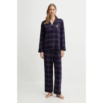 Dámské pyžamo Pyžamo Lauren Ralph Lauren ILN92457F fialová 44A, vel. S