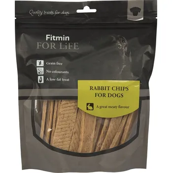 Pamlsek pro psa Fitmin For Life Rabbit Chips 400 g