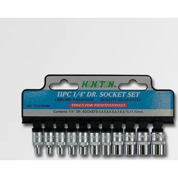 Gola sada Sada hlavic 1/4" 11ks