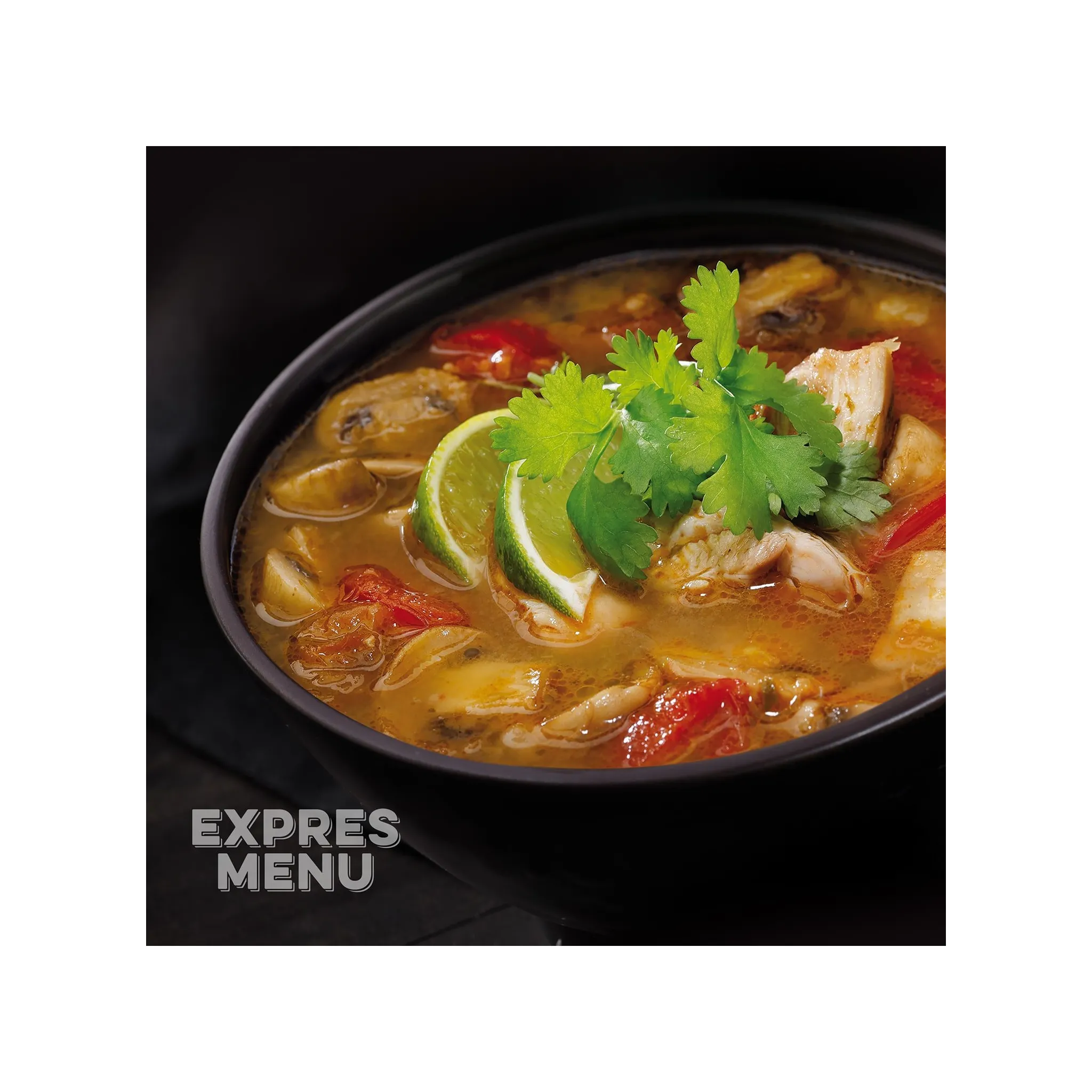 Fotografie 5 - Hotové jídlo EXPRES MENU Tom Kha Gai kokosová polévka s kuřecím masem 600 g
