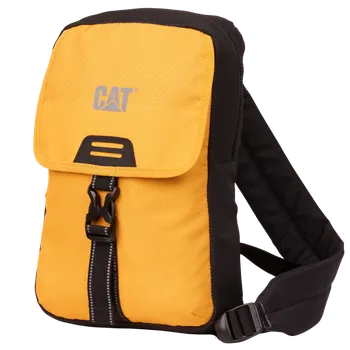 Caterpillar CAT náprsní taška Urban Mountaineer Ajo Peak - černo žlutá 84880-12