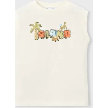 Dívčí svetr Dětský top Mayoral 3085.5J.Mini.PPY2 bílá 00A, vel. 92