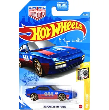 Dětské zboží HOT WHEELS - '89 Porsche 944 Turbo Blue-Red (F4)