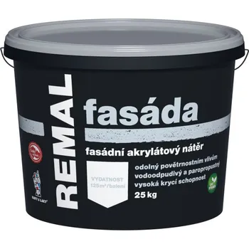 barva na zeď REMAL FASÁDA 25 KG