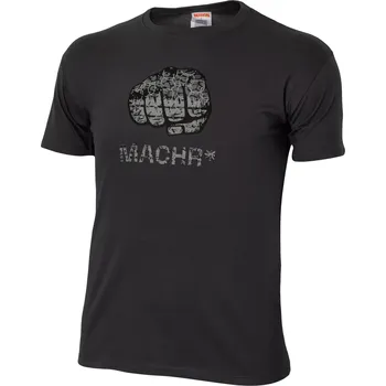 Pánské tričko Pánské tričko PREDATOR Machr, šedé: Černá XL